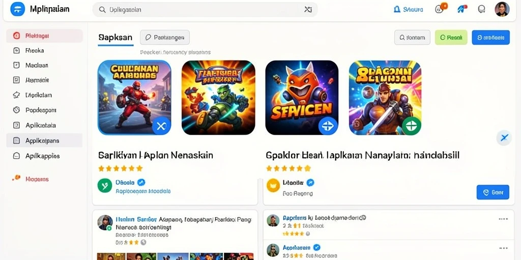 Tampilan utama dari game 9N9N yang menarik.