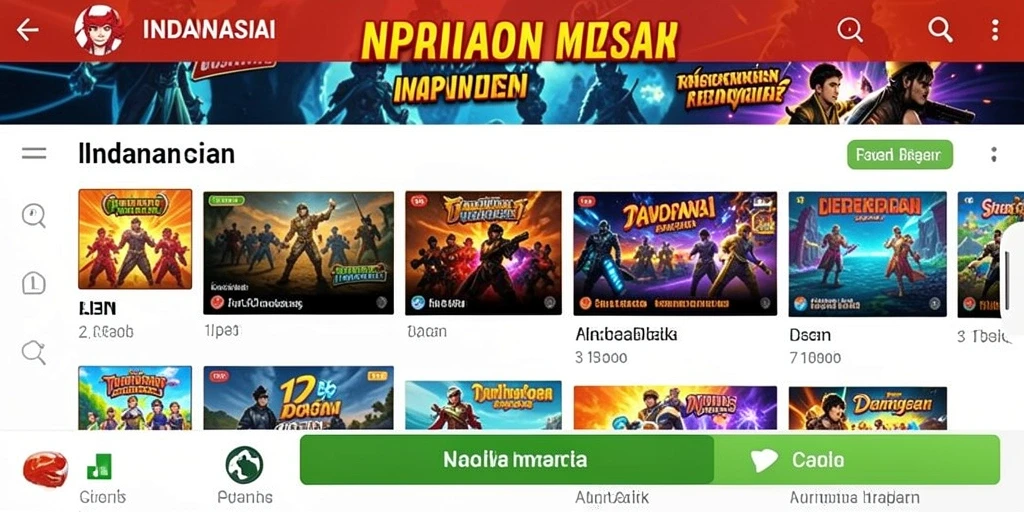 Tampilan antarmuka yang menarik dan mudah digunakan.