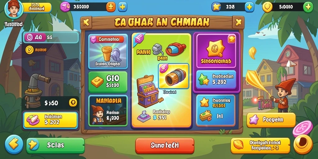 Tampilan antarmuka BULANTOGEL yang menarik dan user-friendly.