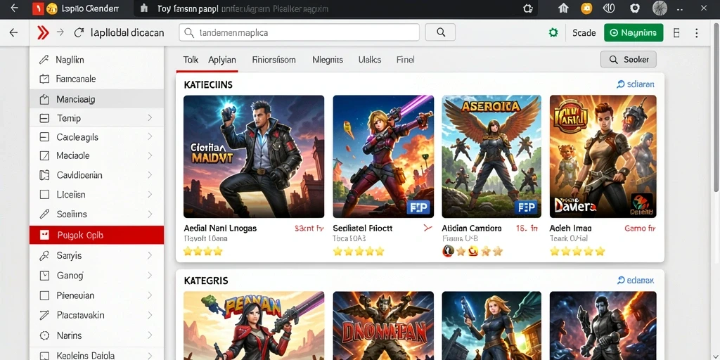 Tampilan utama aplikasi yang menarik dan ramah pengguna.