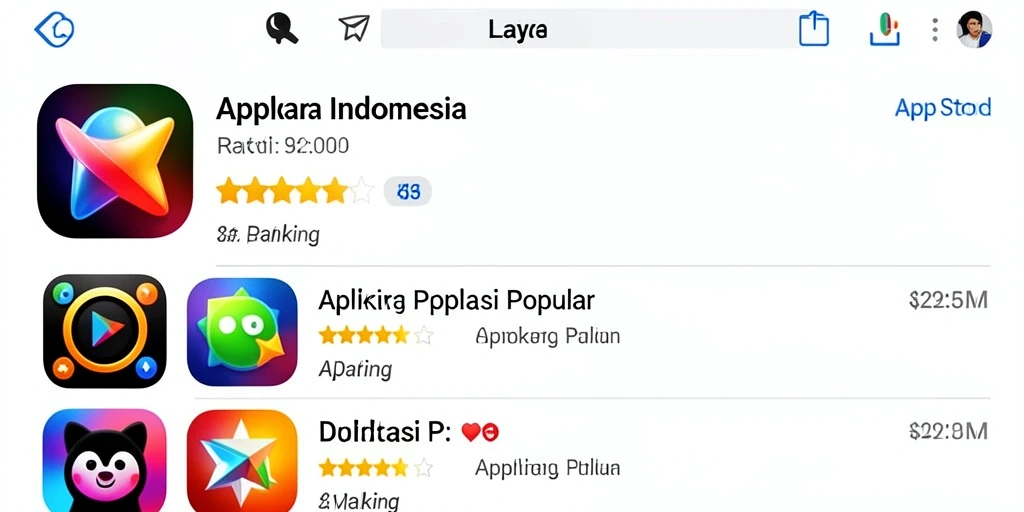 Tampilan antarmuka yang menarik dan mudah digunakan.