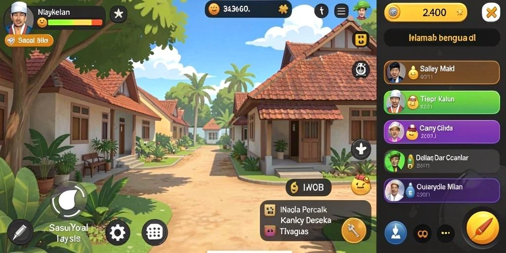 Tangkapan layar menampilkan aksi pertempuran yang mendebarkan.