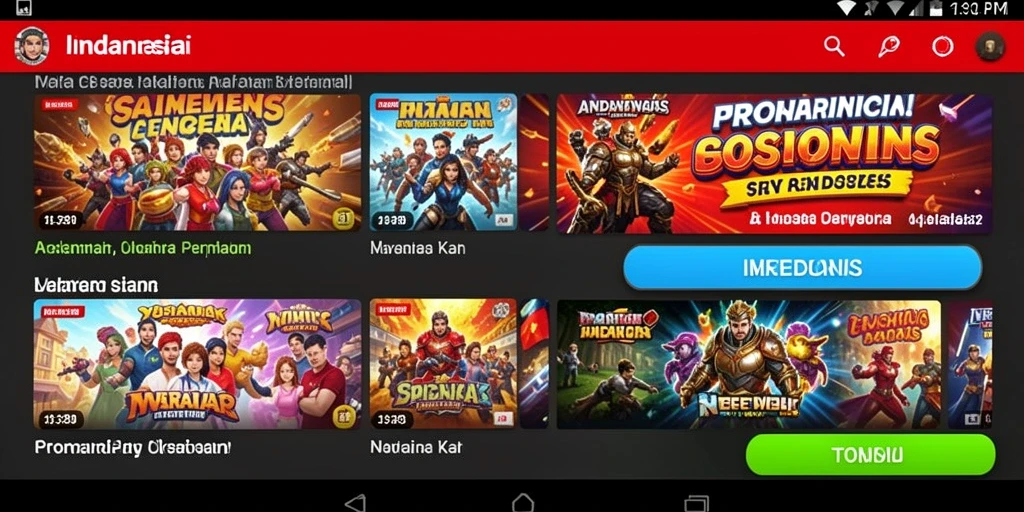 Tampilan antarmuka yang menarik dan user-friendly.