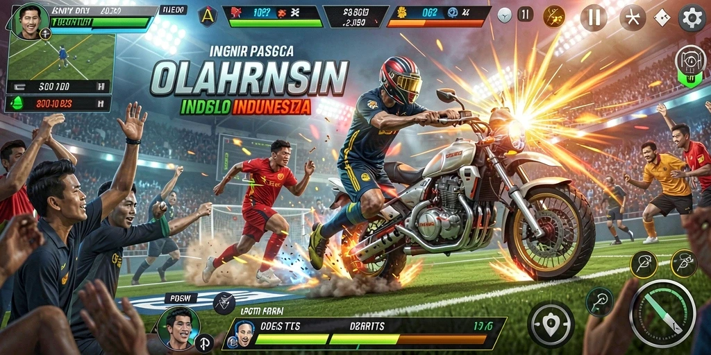Tampilan antarmuka pengguna yang menarik.