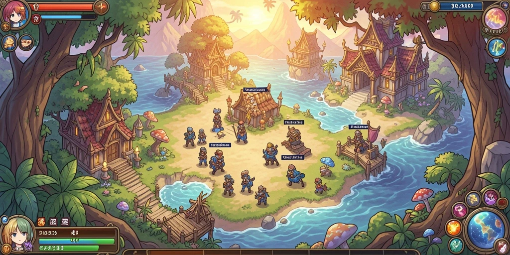 Screenshot 1: Menampilkan antarmuka permainan yang menarik.